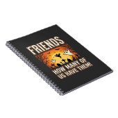 Carnet Conception de cimetière de fantômes Halloween Frie (Côté Droit)