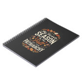Carnet Conception de citation automnale féministe de la c (Côté gauche)