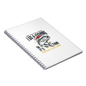 Carnet Conception de citation de ruisseau de pêche de Noë (Côté Droit)
