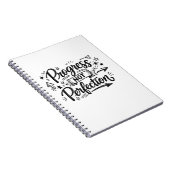 Carnet Conception de citation motivationnelle de progrès (Côté Droit)