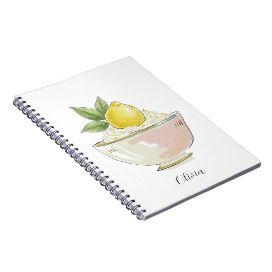 Carnet Conception de citron (Côté Droit)