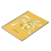 Carnet Conception de citron (Côté gauche)