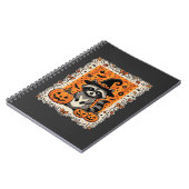 Carnet Conception de citrouille d'Halloween de raton lave (Côté gauche)