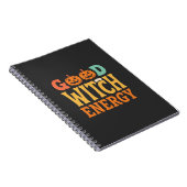 Carnet Conception de citrouille d'Halloween Énergie de bo (Côté Droit)