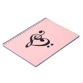 Carnet Conception de coeur de musique (Côté gauche)