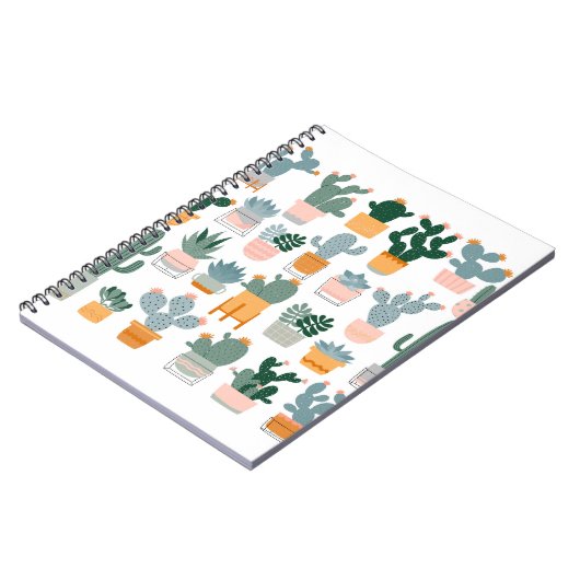 Carnet Conception de collection de cactus en pots (Côté gauche)