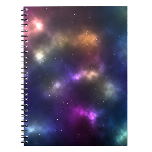 Carnet Conception de constellations de l'espace cosmique  (Devant)