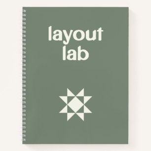 Carnet Conception de courtepointes et laboratoire d'agenc