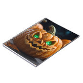 Carnet conception de décoration d'Halloween (Côté gauche)