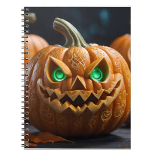 Carnet conception de décoration d'Halloween