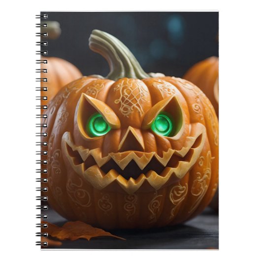 Carnet conception de décoration d'Halloween (Devant)