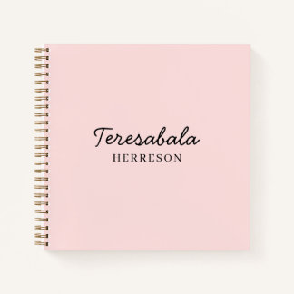 Carnet Conception de demoiselle d'honneur moderne rose pa