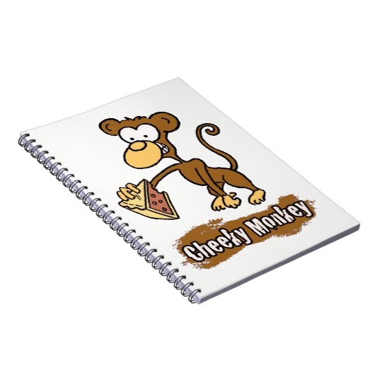 Carnet Conception de dessin de singe Cheeky (Côté Droit)