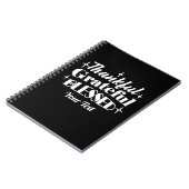 Carnet Conception de devis d'action de grâce modifiable (Côté gauche)