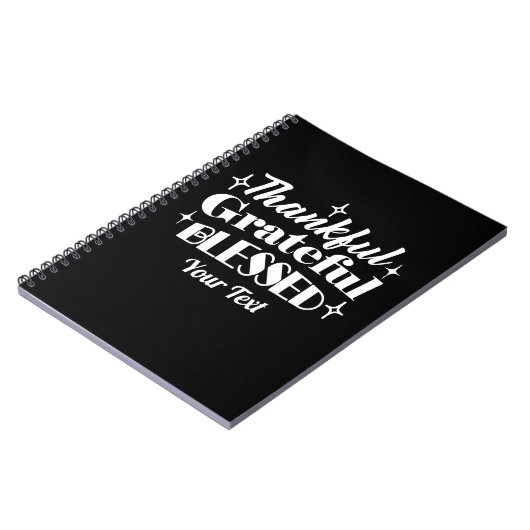 Carnet Conception de devis d'action de grâce modifiable (Côté gauche)