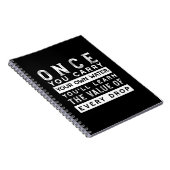 Carnet Conception de devis de sagesse - Valeur de chaque (Côté Droit)
