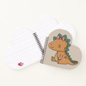 Carnet Conception de Dino mignon pour les enfants  (Intérieur)