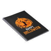 Carnet Conception de dunk de basket-ball Halloween citrou (Côté Droit)