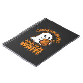 Carnet Conception de fantôme au crochet pour Halloween (Côté gauche)