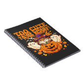 Carnet Conception de fantôme de citrouille de hamster de (Côté Droit)