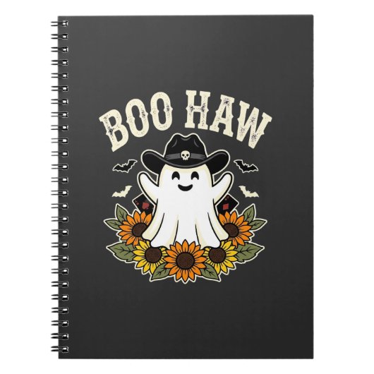 Carnet Conception de fantôme Halloween occidental Bouh Ha (Devant)