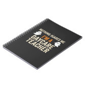 Carnet Conception de fantôme Halloween pour enseignant en (Côté gauche)