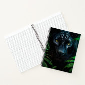 Carnet Conception de faune de jungle de panthère noire my (Intérieur)