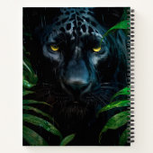 Carnet Conception de faune de jungle de panthère noire my (Dos)