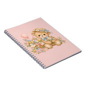Carnet Conception de fête de nounours mignon (Côté Droit)