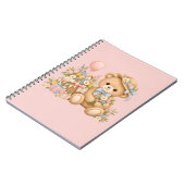 Carnet Conception de fête de nounours mignon (Côté gauche)