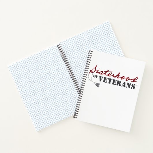 Carnet Conception de fierté militaire des sœurs de vétéra (Intérieur)