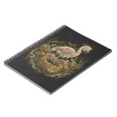 Carnet Conception de flamant rose effrayant pour Hallowee (Côté gauche)