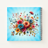 Carnet Conception de fleurs magnifiques-58576 (Dos)