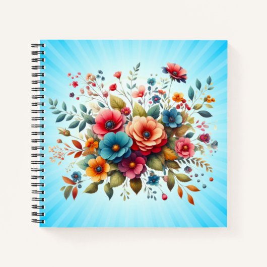 Carnet Conception de fleurs magnifiques-58576 (Devant)