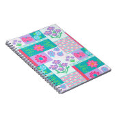 Carnet Conception de fleurs vibrantes en fleurs (Côté Droit)