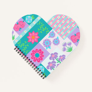 Carnet Conception de fleurs vibrantes en fleurs