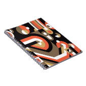 Carnet Conception de fond géométrique. Motif d'art abstra (Côté Droit)