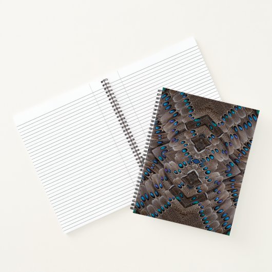 Carnet Conception de fractale Plume de Faisan (Intérieur)