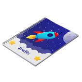 Carnet Conception de fusée d'aventure spatiale (Côté gauche)