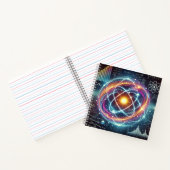 Carnet Conception de fusion de physique et de mathématiqu (Intérieur)