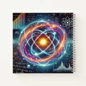 Carnet Conception de fusion de physique et de mathématiqu (Dos)