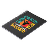 Carnet Conception de glace de Halloween pour tarte Boo-Be (Côté gauche)
