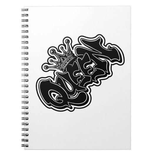 Carnet Conception de graffiti de reine (Devant)
