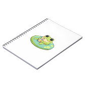 Carnet Conception de grenouille chibi mignonne pour une j (Côté gauche)