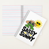 Carnet Conception de grenouille Sassy mais Sunny - Drôle  (À l'intérieur)