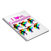 CARNET CONCEPTION DE GYMNASTICS DE PLAIN ROSE JOLIE (Côté Droit)