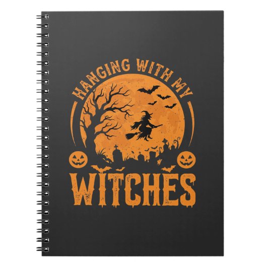 Carnet Conception de Halloween pour accrocher avec mes so (Devant)