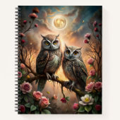 Carnet Conception de hibou majestueux (Devant)