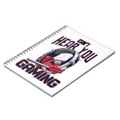 Carnet Conception de jeux avec casque (Côté gauche)