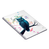 Carnet Conception de la chouette de Mandala (Côté Droit)